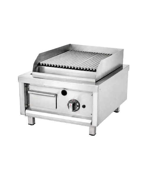 Anafre Parrilla Grill Simple a Gas con Piedra Volcánica de Sobreponer – 440 mm