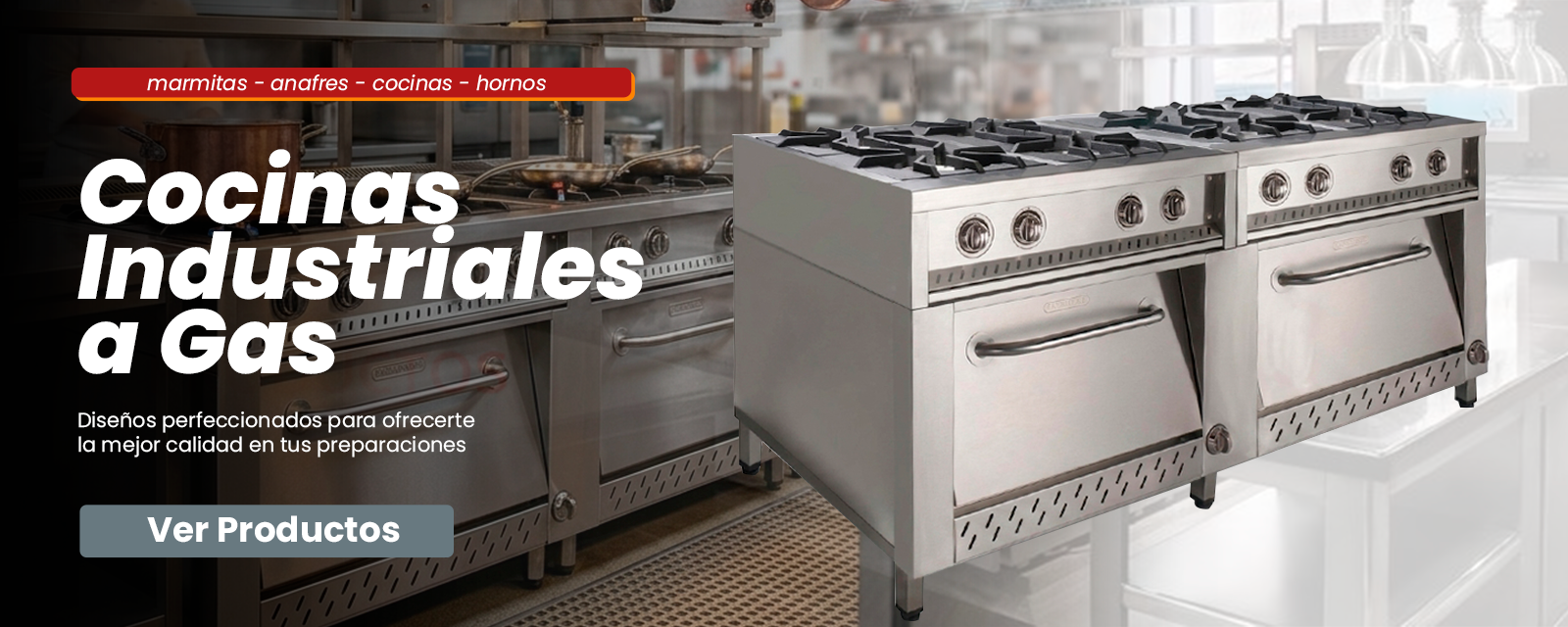 Cocina Caliente Usinox