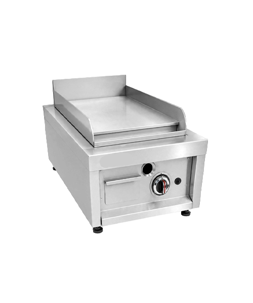 Anafre Plancha Simple Industrial a Gas de Sobreponer en Acero Inoxidable  – 440 mm
