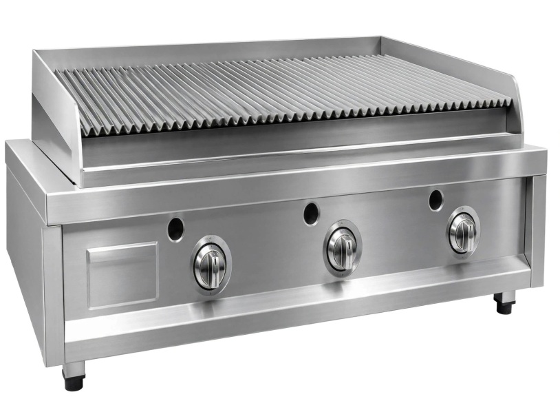 anafe parrilla triple sobremesa