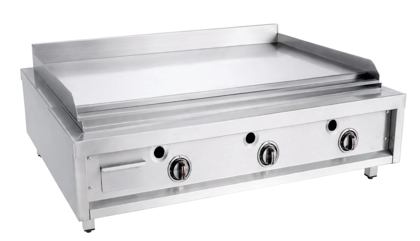 anafe plancha triple de sobremesa